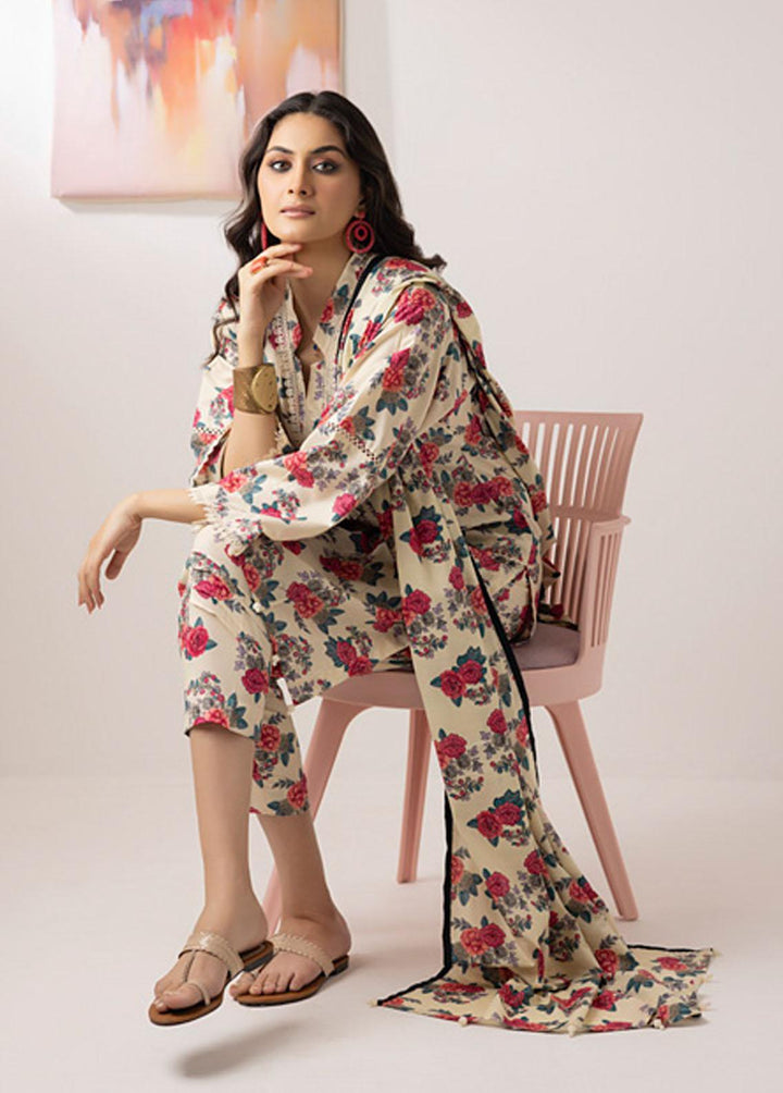 Intermix By ZS Textiles Printed  Suits Unstitched 3 Piece ZS23I 04 - Summer Collection