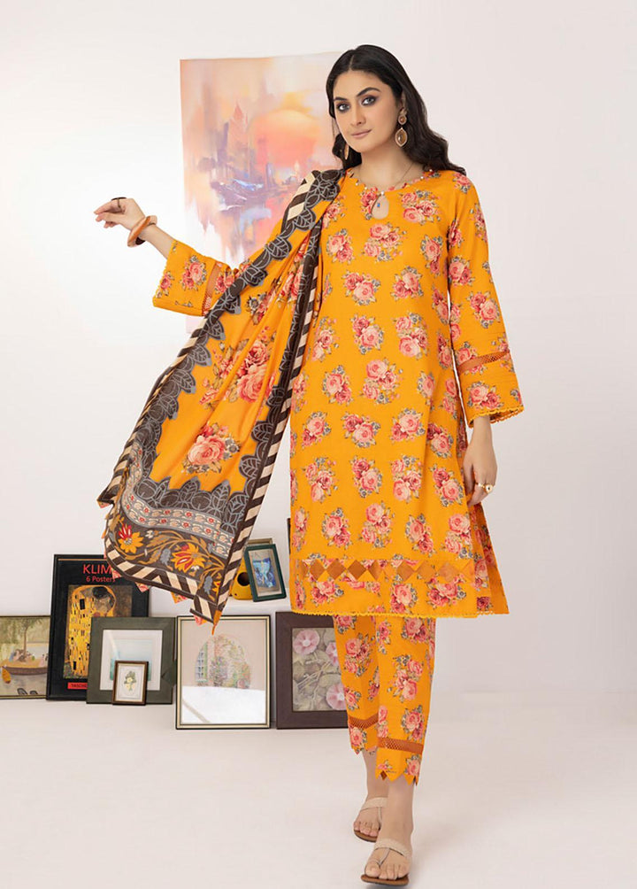 Intermix By ZS Textiles Printed  Suits Unstitched 3 Piece ZS23I 06 - Summer Collection