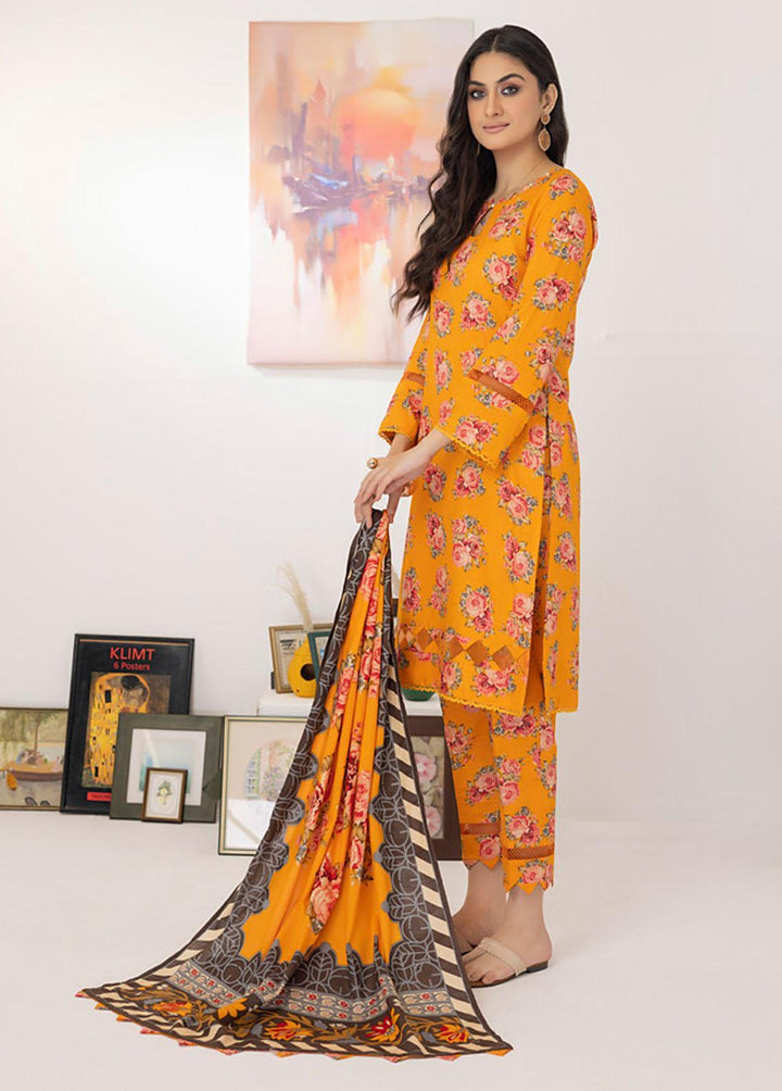 Intermix By ZS Textiles Printed  Suits Unstitched 3 Piece ZS23I 06 - Summer Collection