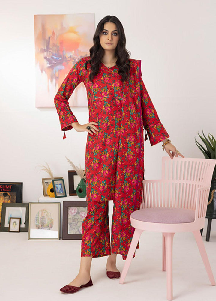 Intermix By ZS Textiles Printed  Suits Unstitched 3 Piece ZS23I 08 - Summer Collection