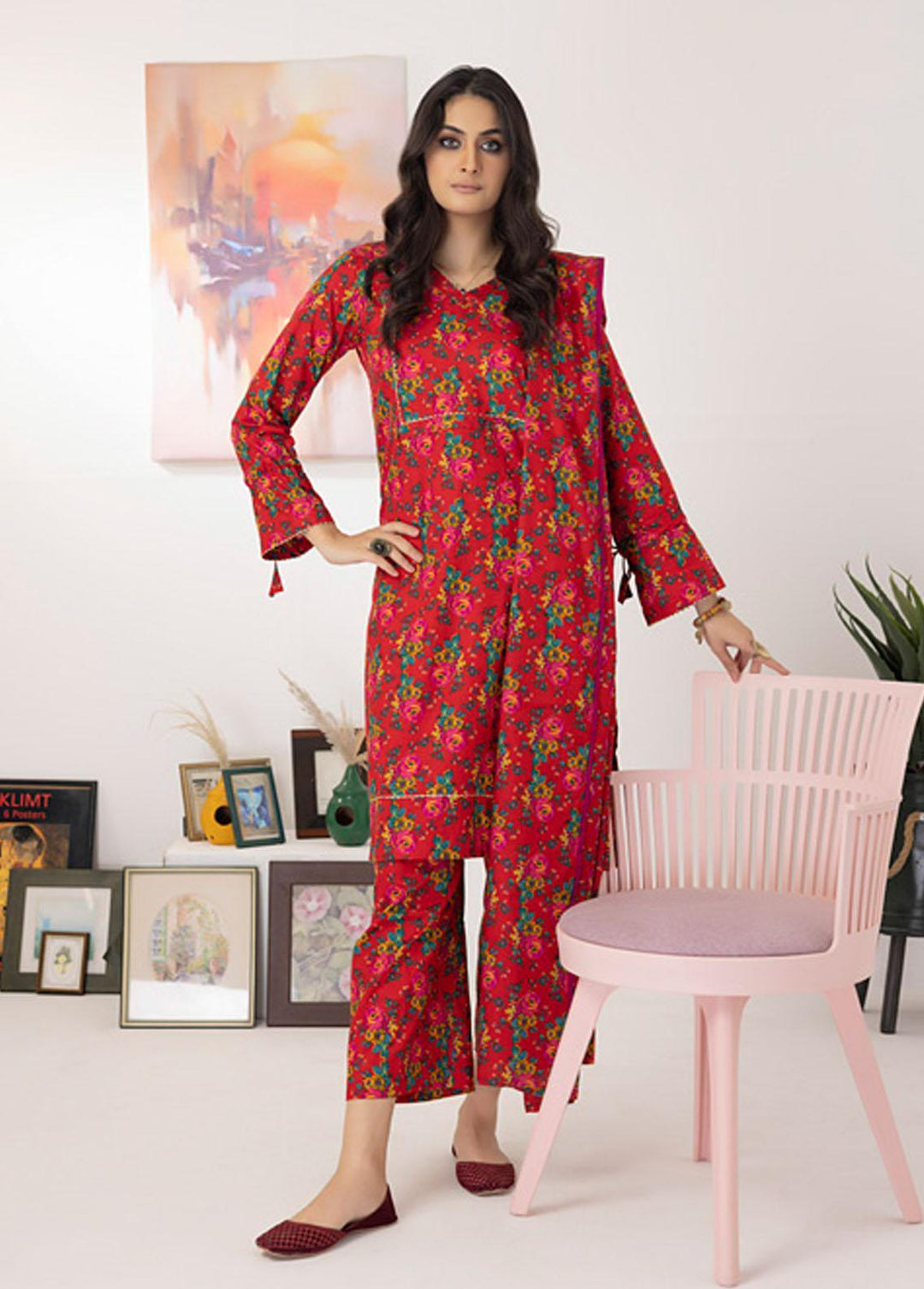 Intermix By ZS Textiles Printed  Suits Unstitched 3 Piece ZS23I 08 - Summer Collection