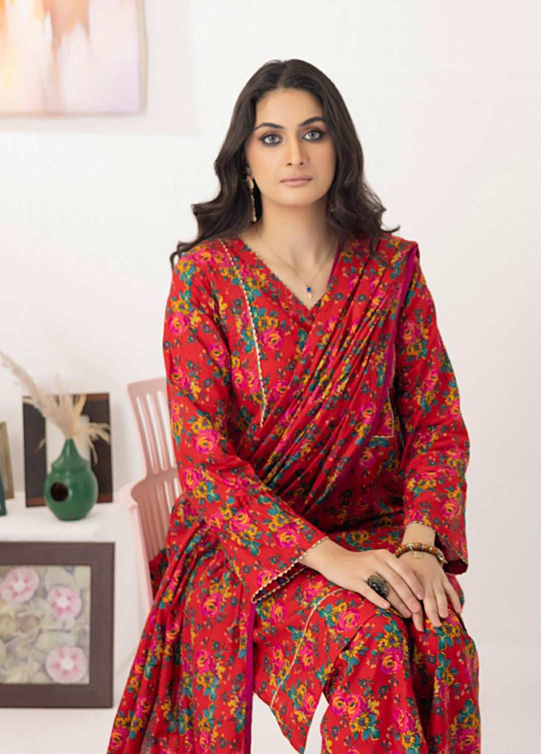 Intermix By ZS Textiles Printed  Suits Unstitched 3 Piece ZS23I 08 - Summer Collection