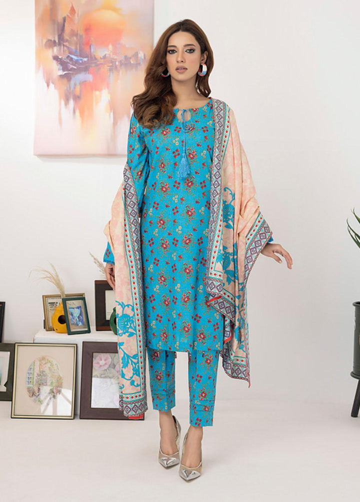 Intermix By ZS Textiles Printed  Suits Unstitched 3 Piece ZS23I 09 - Summer Collection