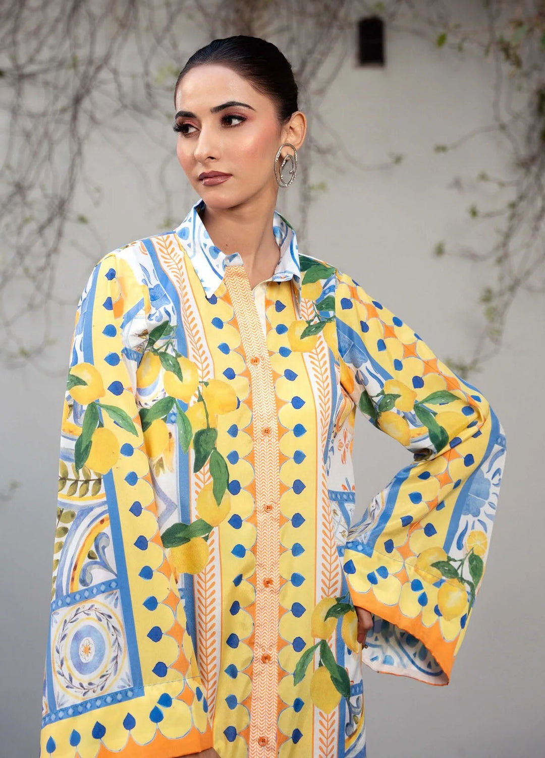 Ira by Miras Pret Printed Silk 2 Piece Suit Taria