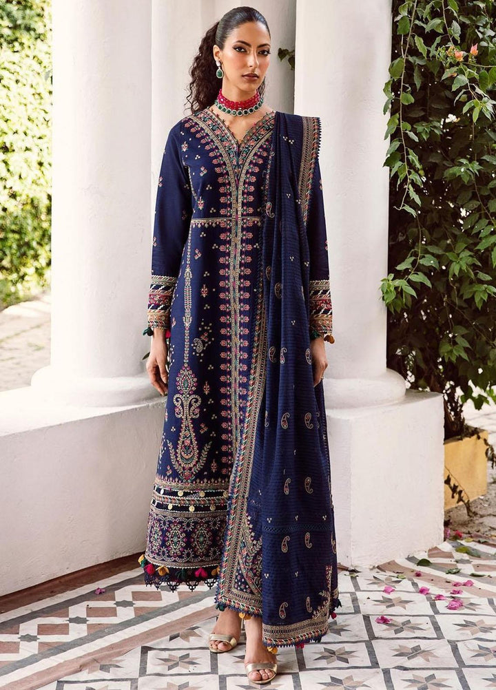 Iris By Jazmin Embroidered Lawn Suits Unstitched 3 Piece JZ23IL D-05 Jazylyn - Eid Collection