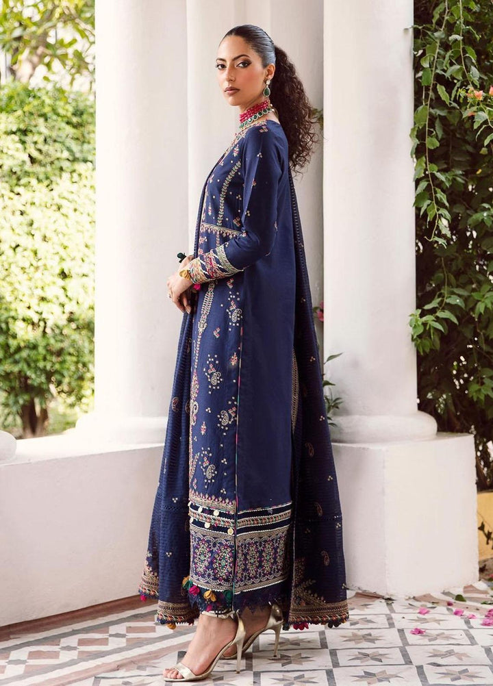 Iris By Jazmin Embroidered Lawn Suits Unstitched 3 Piece JZ23IL D-05 Jazylyn - Eid Collection