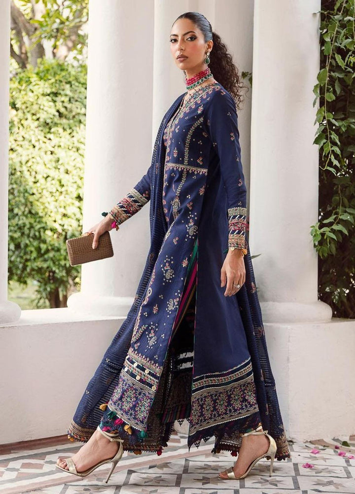 Iris By Jazmin Embroidered Lawn Suits Unstitched 3 Piece JZ23IL D-05 Jazylyn - Eid Collection