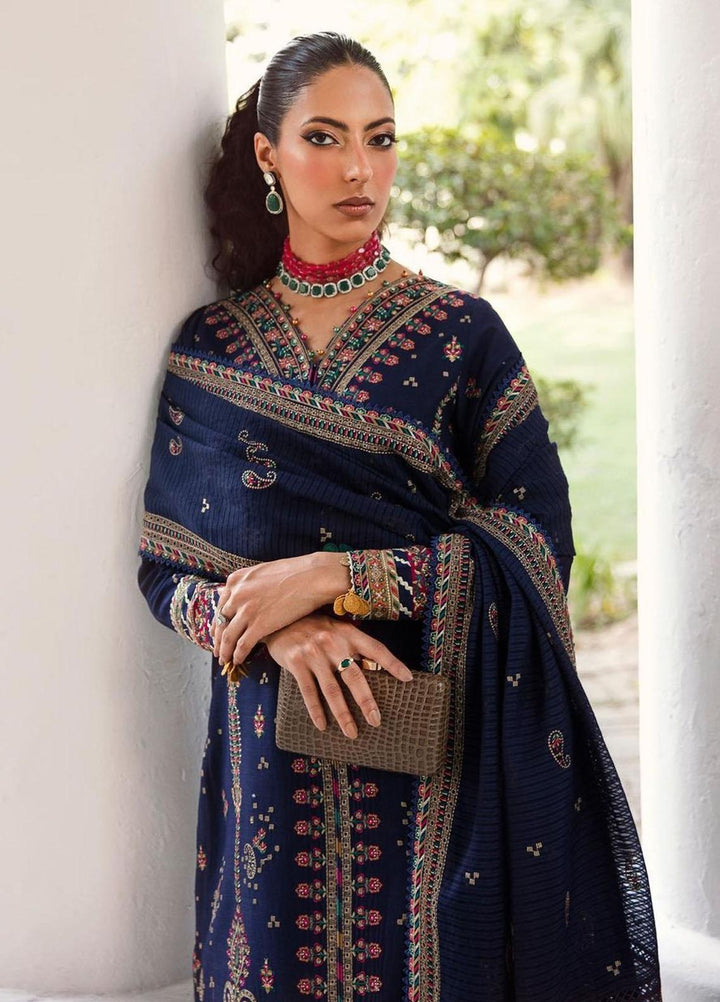 Iris By Jazmin Embroidered Lawn Suits Unstitched 3 Piece JZ23IL D-05 Jazylyn - Eid Collection