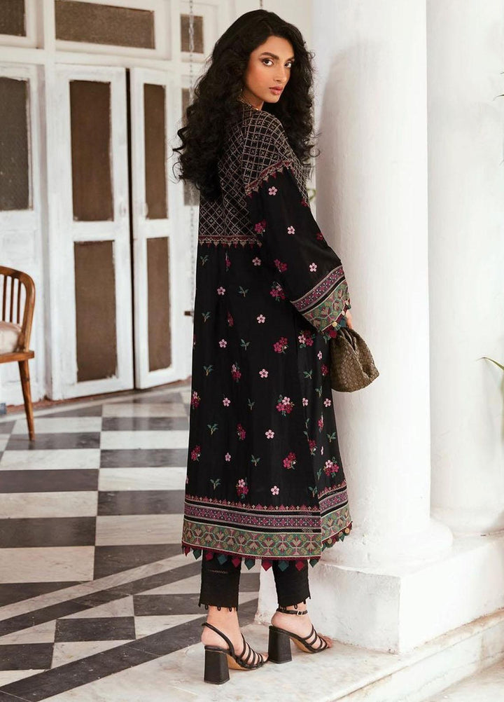 Iris By Jazmin Embroidered Lawn Suits Unstitched 3 Piece JZ23IL D-09 Florin - Eid Collection