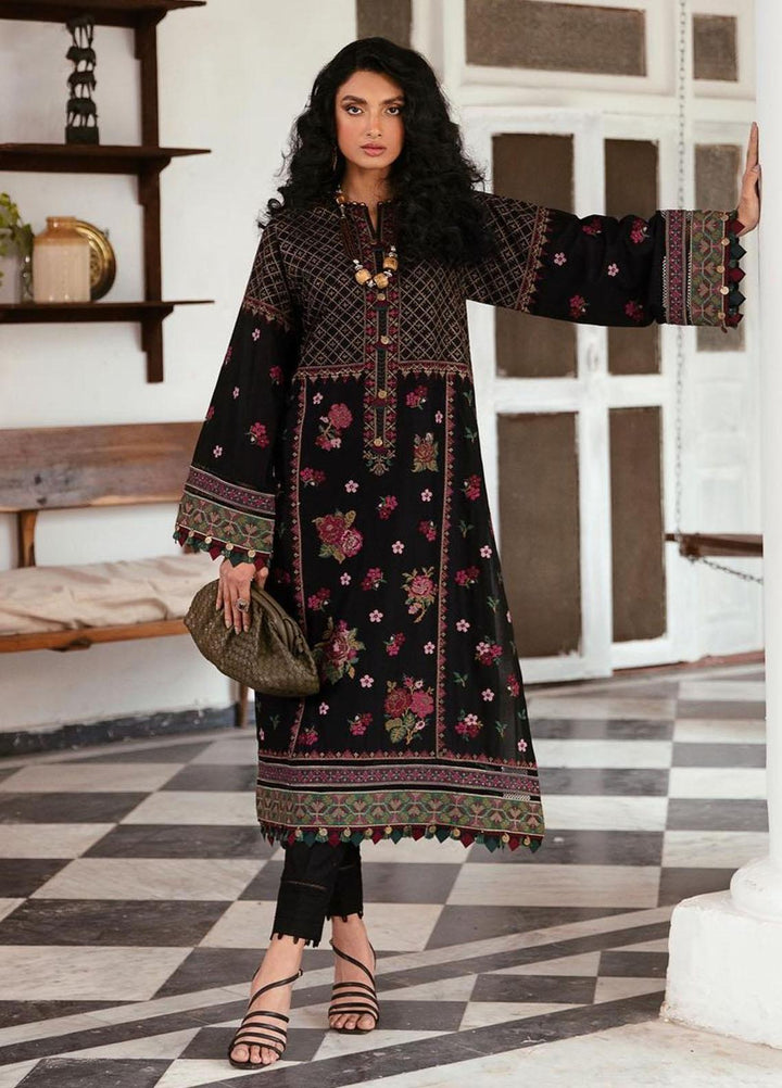 Iris By Jazmin Embroidered Lawn Suits Unstitched 3 Piece JZ23IL D-09 Florin - Eid Collection