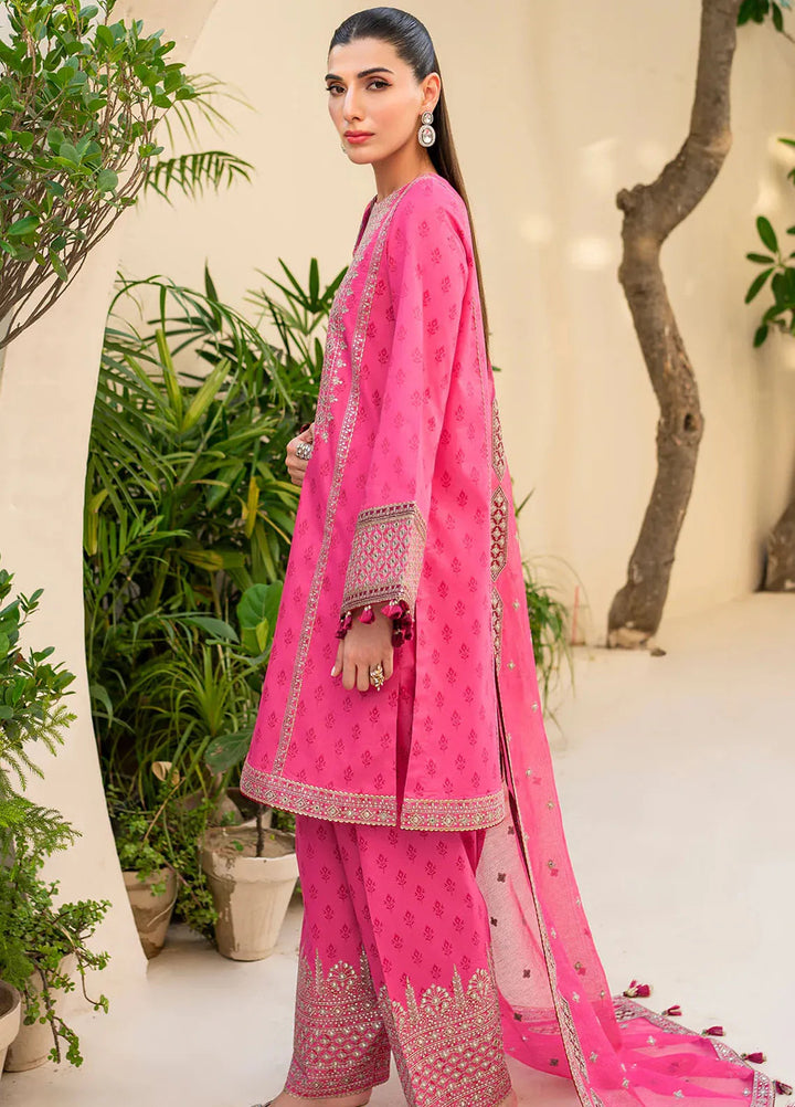 Iris By Jazmin Embroidered Lawn Suits Unstitched 3 Piece JZ24I D3 - Summer Collection