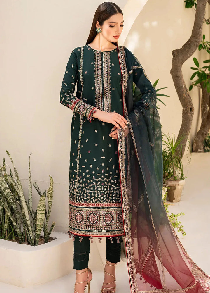 Iris By Jazmin Embroidered Lawn Suits Unstitched 3 Piece JZ24I D9 - Summer Collection