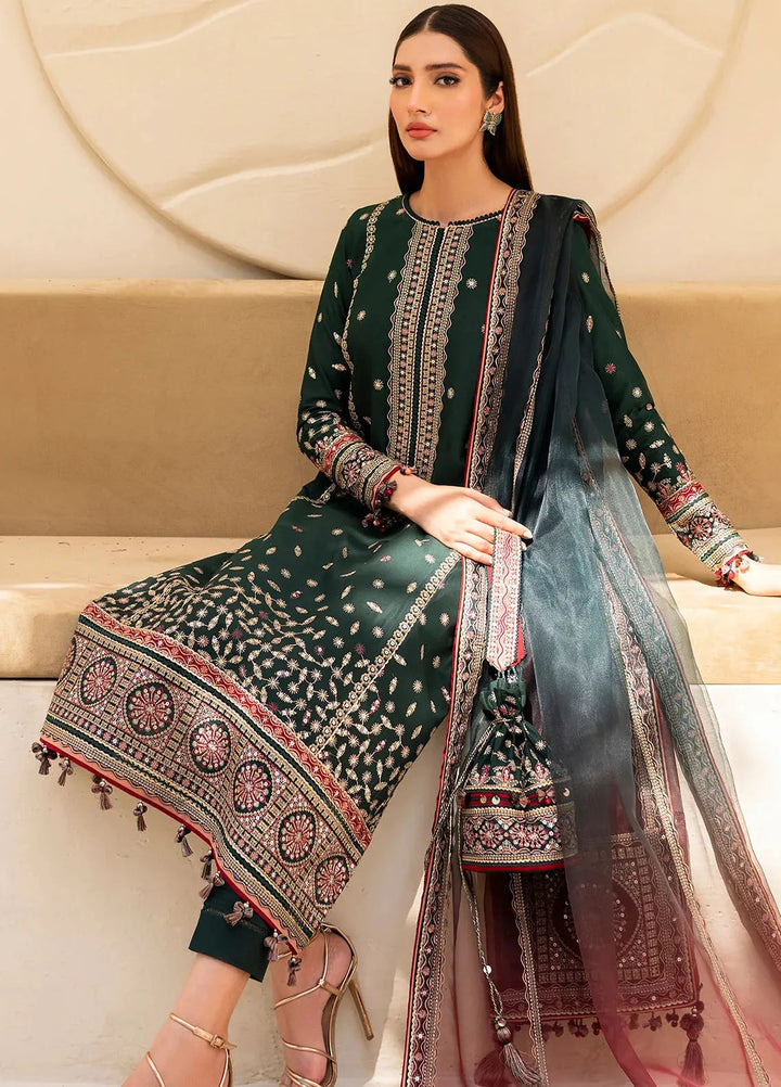 Iris By Jazmin Embroidered Lawn Suits Unstitched 3 Piece JZ24I D9 - Summer Collection