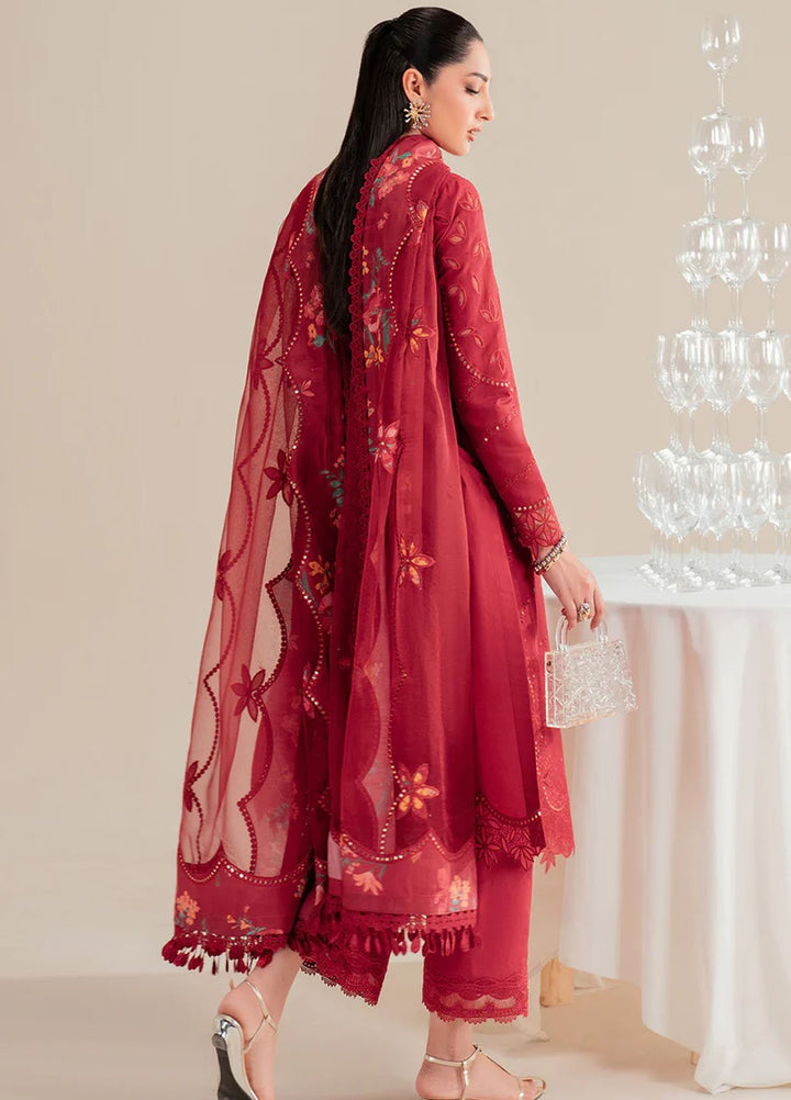 Iris by Jazmin Embroidered Lawn Suits Unstitched 3 Piece JZ25IL D-03 - Summer Collection