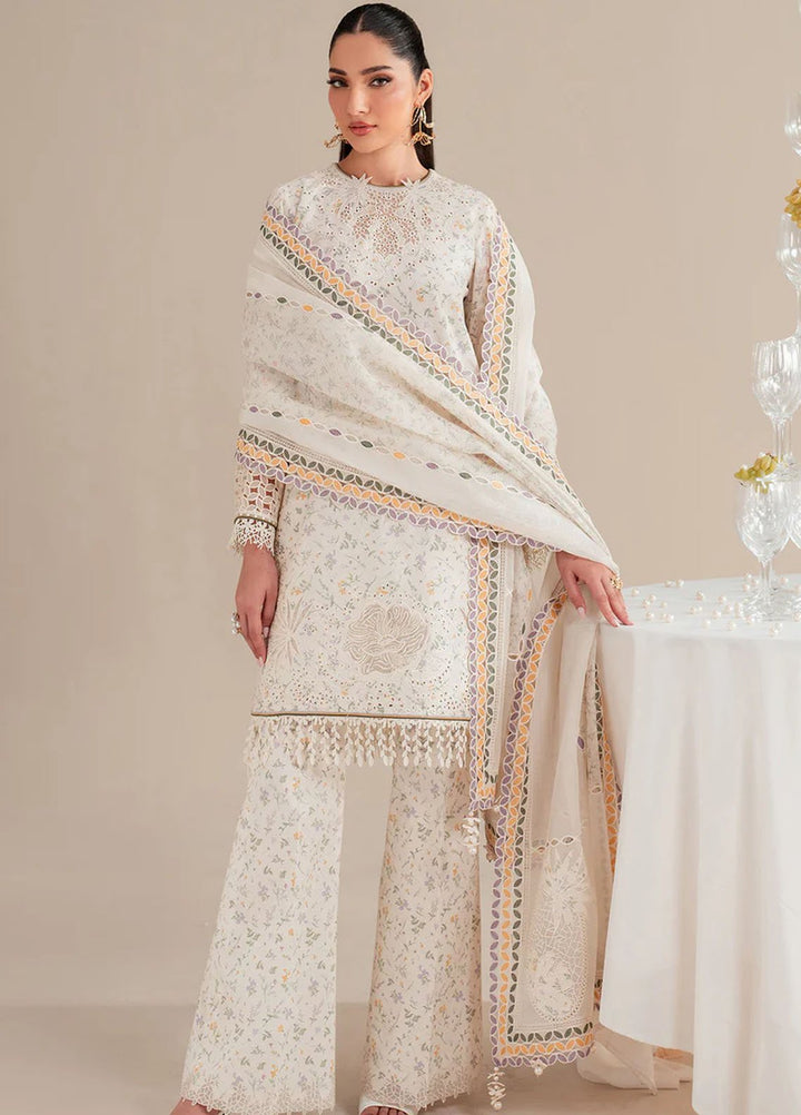 Iris by Jazmin Embroidered Lawn Suits Unstitched 3 Piece JZ25IL D-09 - Summer Collection