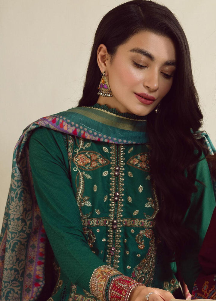 Iris By Jazmin Embroidered Lawn Suits Unstitched 3 Piece JZ23I 01 Dale - Spring / Summer Collection