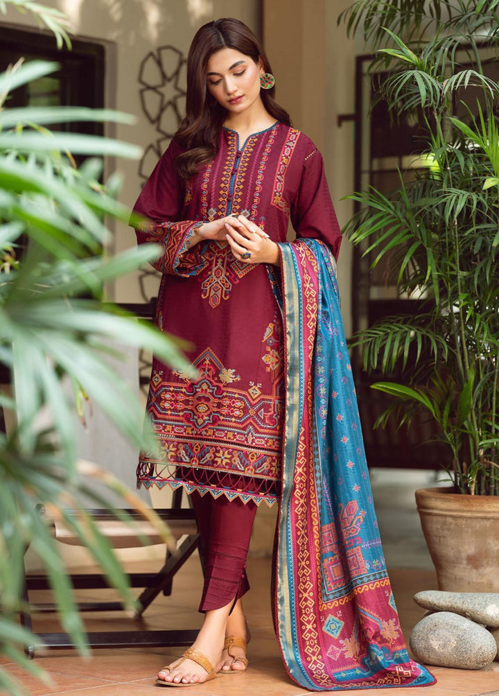 Iris By Jazmin Embroidered Lawn Suits Unstitched 3 Piece JZ23I 03 Cordelia - Spring / Summer Collection