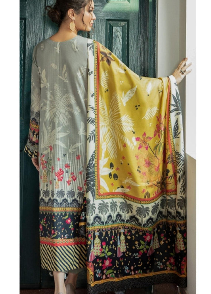 Iris by Jazmin Embroidered Viscose Slub Khaddar Suits Unstitched 3 Piece JZ21IV D6 FAIRY LIGHTS - Winter Collection