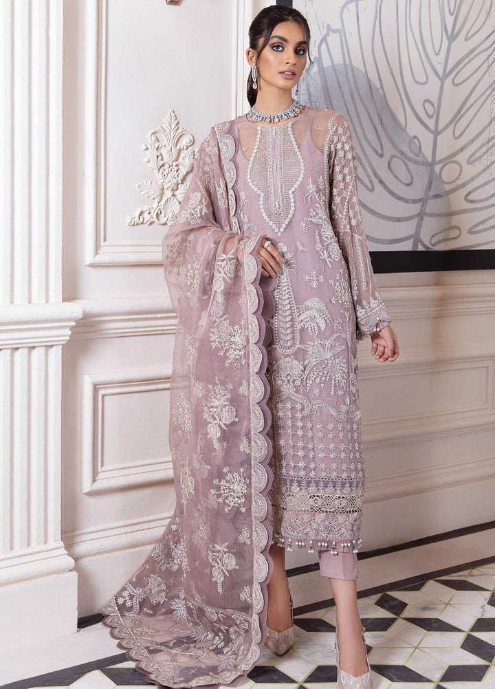 Isfahan by Xenia Formals Embroidered Chiffon Suits Unstitched 3 Piece XF21IF 04-SOPHIA - Luxury Collection