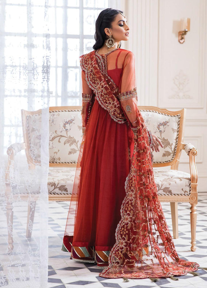 Isfahan by Xenia Formals Embroidered Net Suits Unstitched 3 Piece XF21IF 09-SEEMAL - Luxury Collection