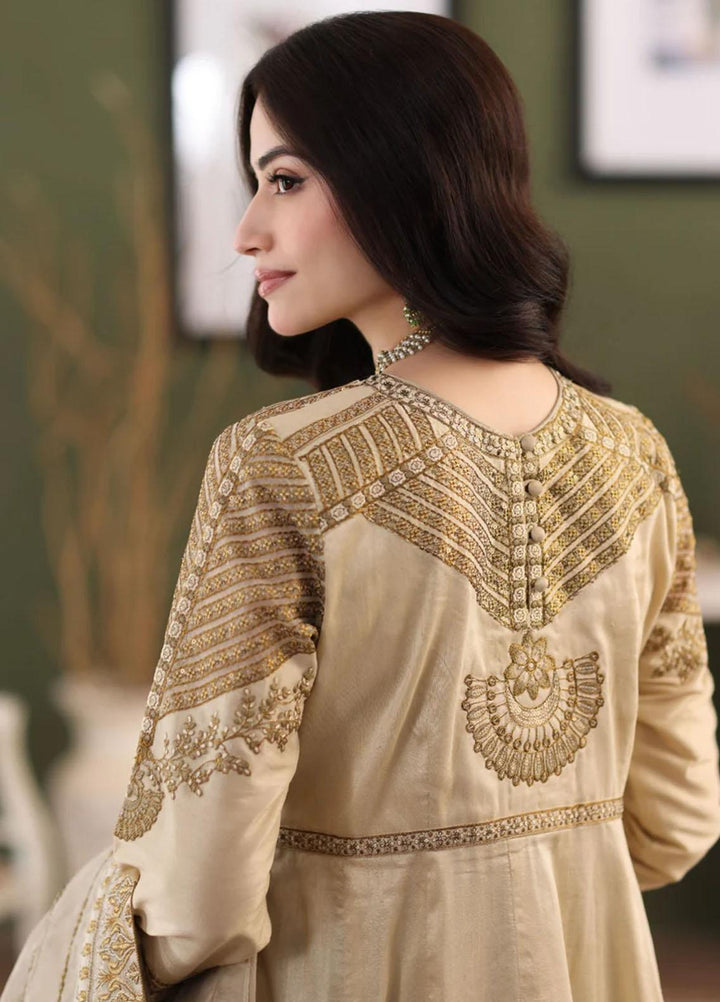 Ishq Aatish By Mohagni Embroidered Raw Silk Suits Unstitched 2 Piece MG23IA MGS-10 Nawara - Luxury Collection
