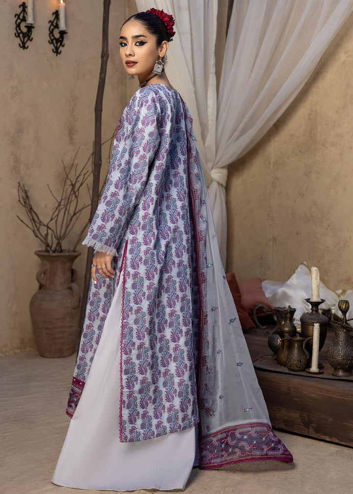 Ishq By Humdum Embroidered Jacquard Suits Unstitched 3 Piece HD24IQ D-03 - Spring Collection