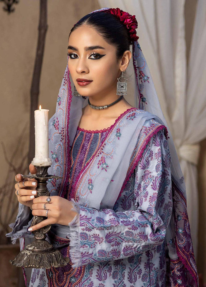 Ishq By Humdum Embroidered Jacquard Suits Unstitched 3 Piece HD24IQ D-03 - Spring Collection