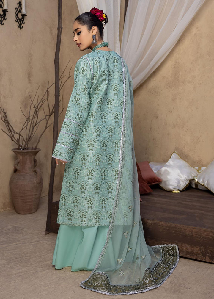 Ishq By Humdum Embroidered Jacquard Suits Unstitched 3 Piece HD24IQ D-05 - Spring Collection