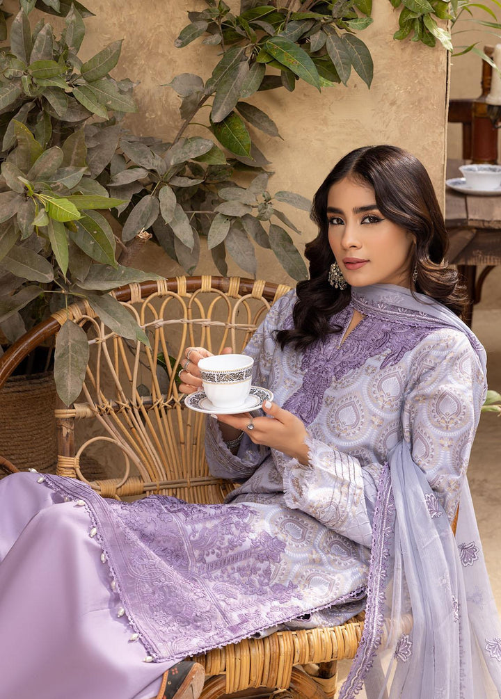 Ishq By Humdum Embroidered Jacquard Suits Unstitched 3 Piece HD24IQ D-07 - Spring Collection