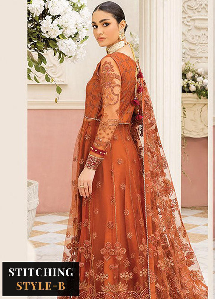Ishya By Xenia Formals Embroidered Net Suits Unstitched 3 Piece XE23I Firaaki - Luxury Collection