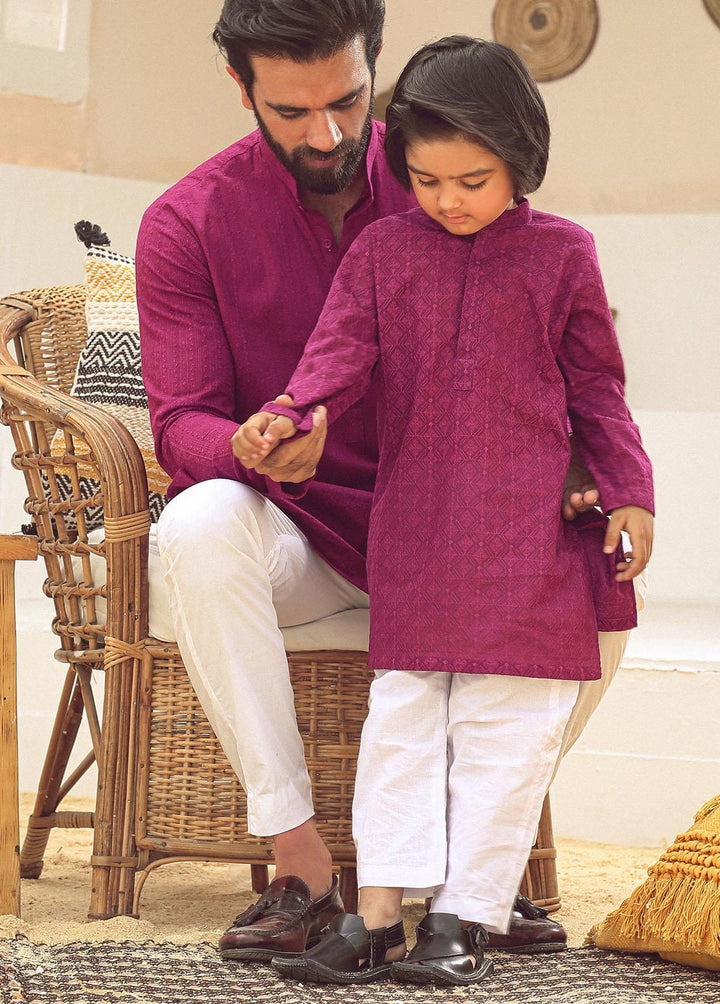Istor Schiffli Formal Kids Kurta - Marjanda IST-99