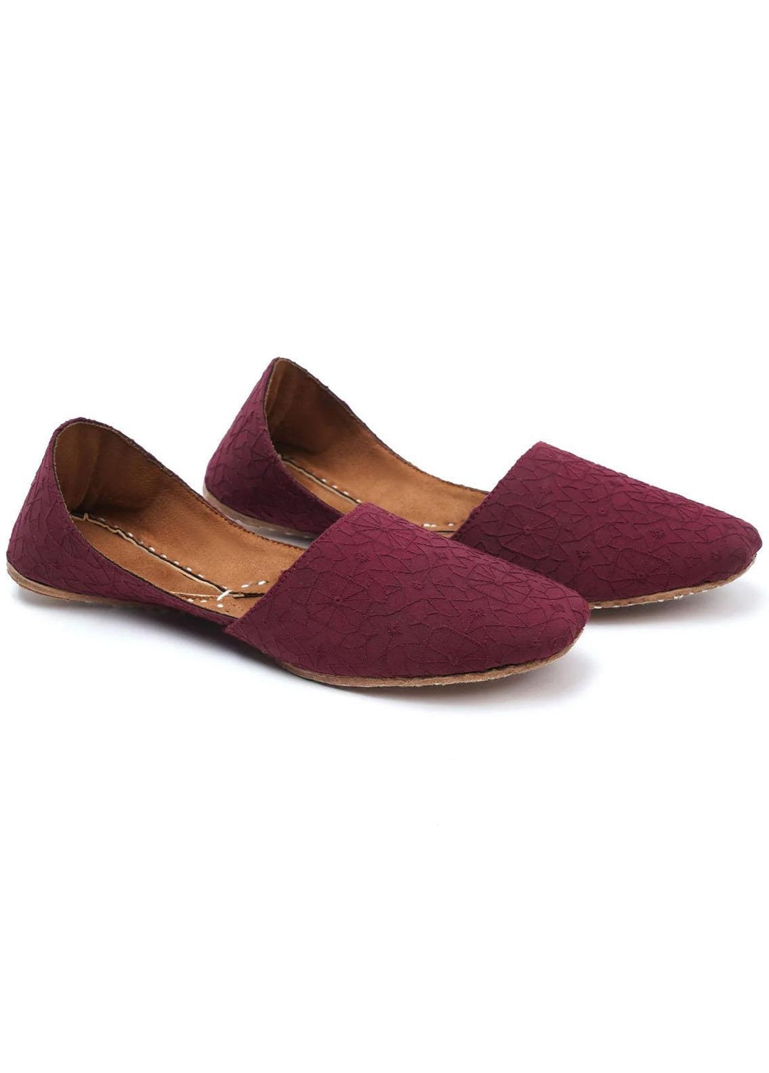 Istor Embroidered   Khussa IST-138-KW-MAHROON
