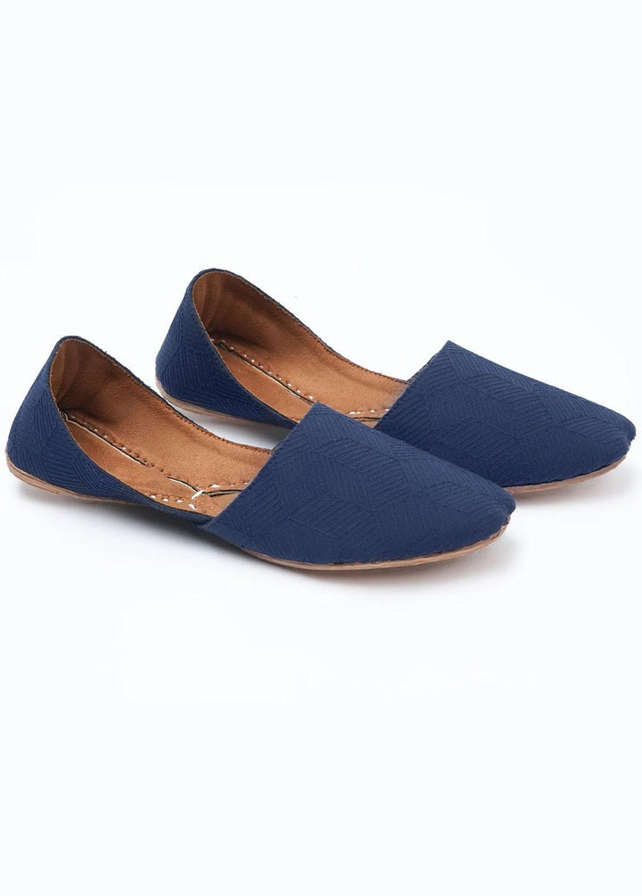 Istor Embroidered   Khussa IST-139-KW-NAVY