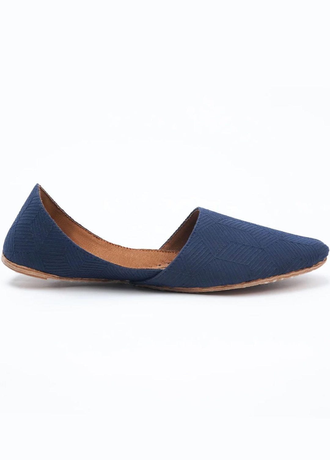 Istor Embroidered   Khussa IST-139-KW-NAVY