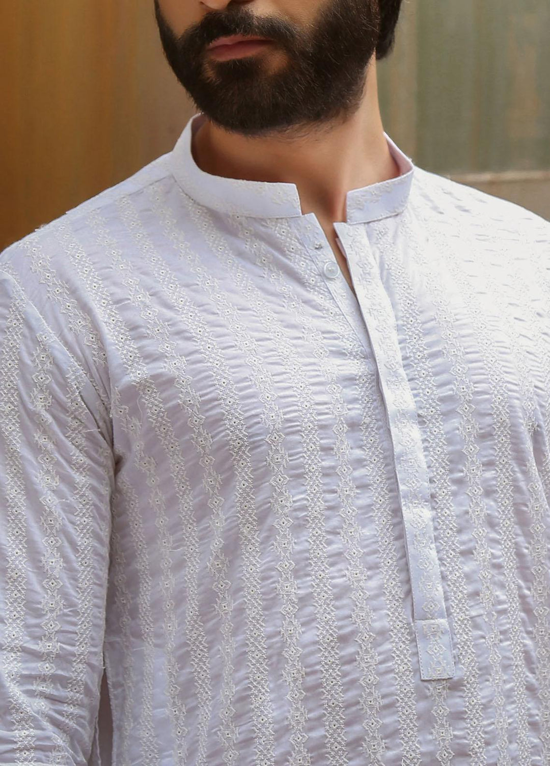 Istor Cotton Formal Kurta for Men -  IST-43-WHITE