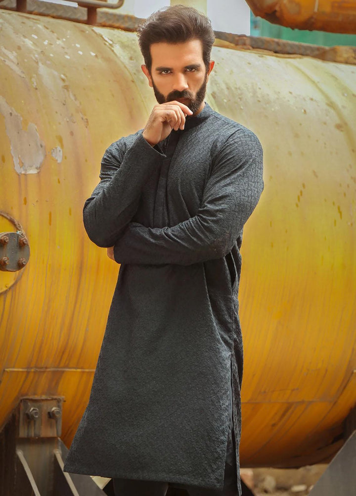 Istor Cotton Formal Kurta for Men -  IST-45-NAVY
