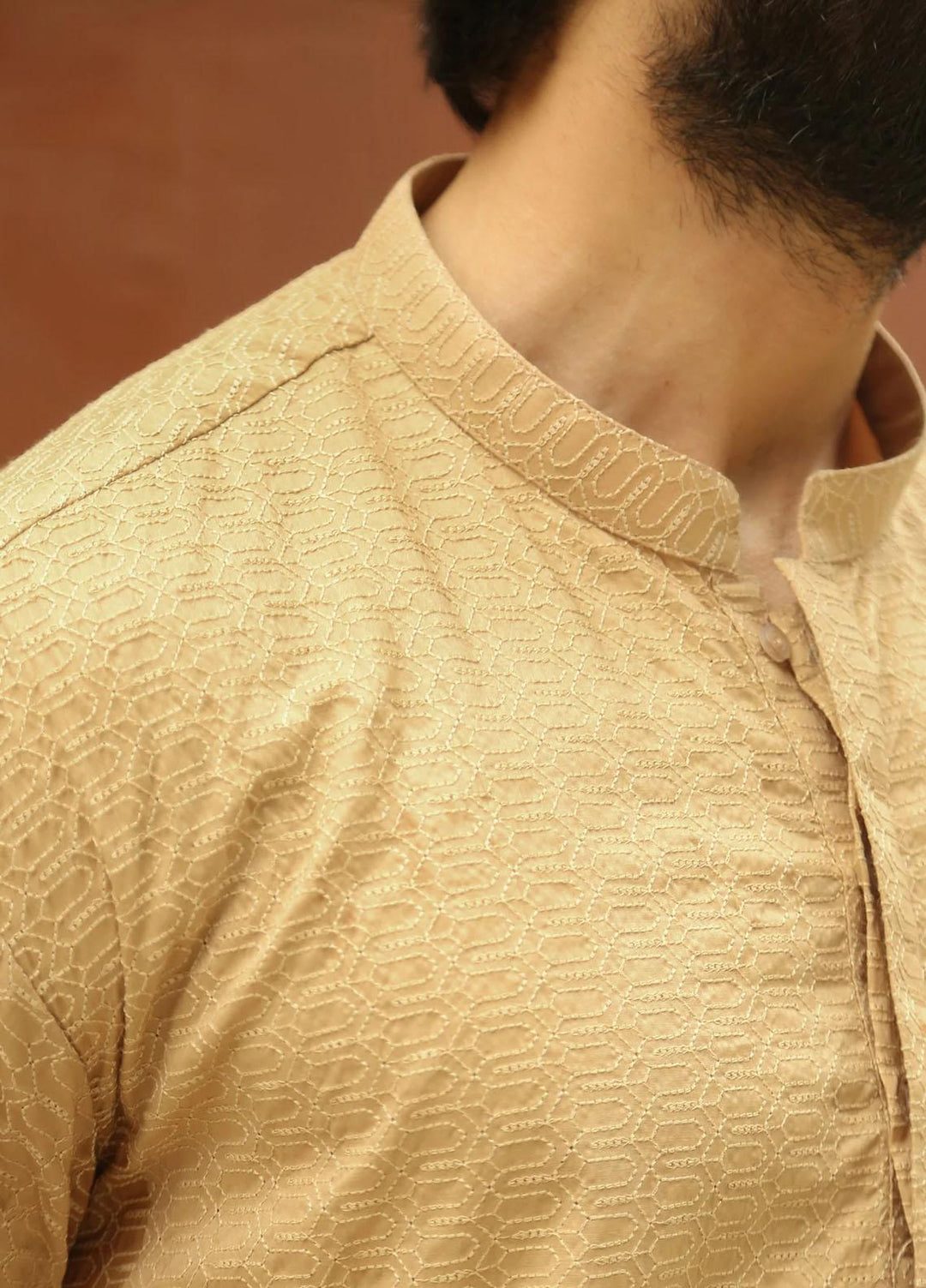 Istor Cotton Formal Kurta for Men -  IST-46-BEIGE