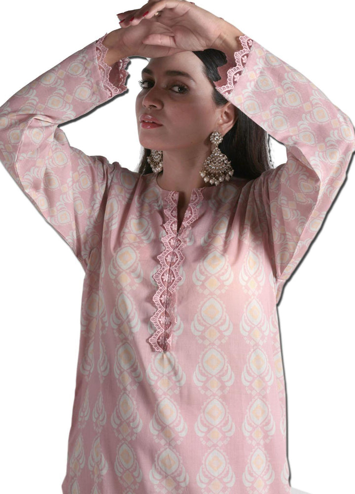 Vibgyor Fashion Pret Printed Lawn 3 Piece Suit D8-C1-23S IVAAN PINK