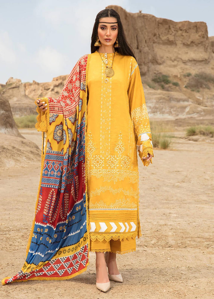Ittehad Textiles Embroidered Jacquard Suits Unstitched 3 Piece IT21WP 01 HAMUR ISI - Winter Collection