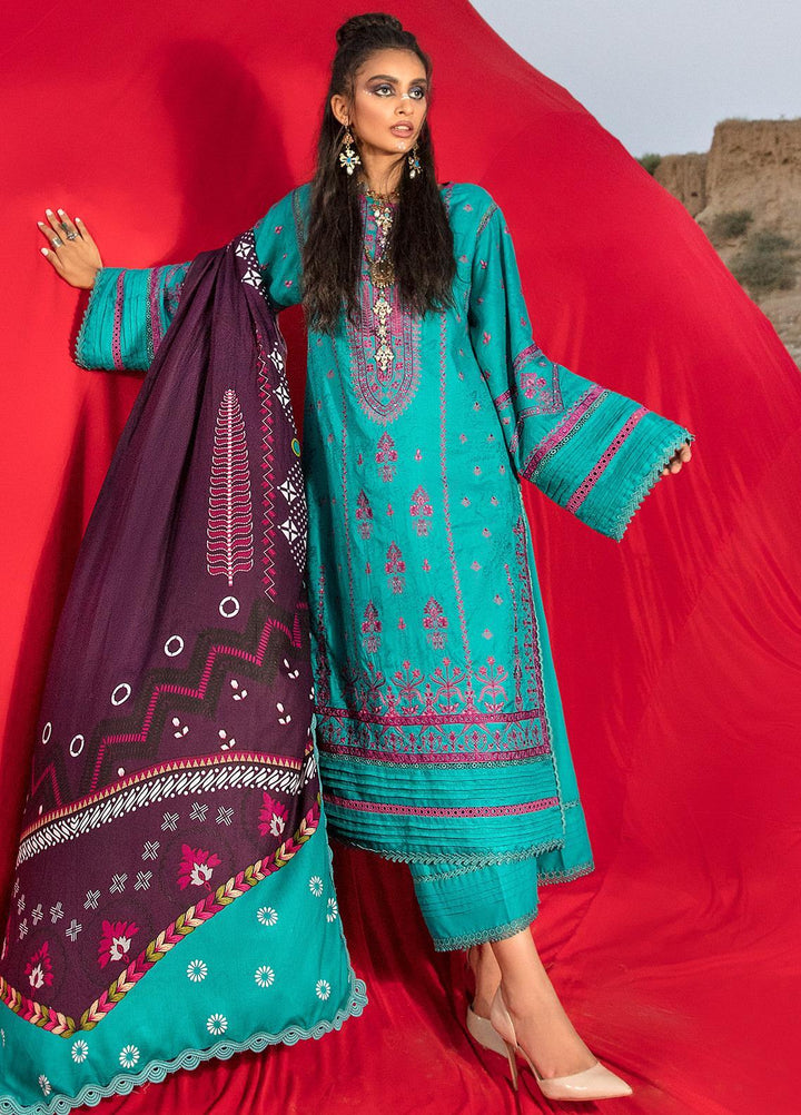 Ittehad Textiles Embroidered Jacquard Suits Unstitched 3 Piece IT21WP 02 KASVET - Winter Collection