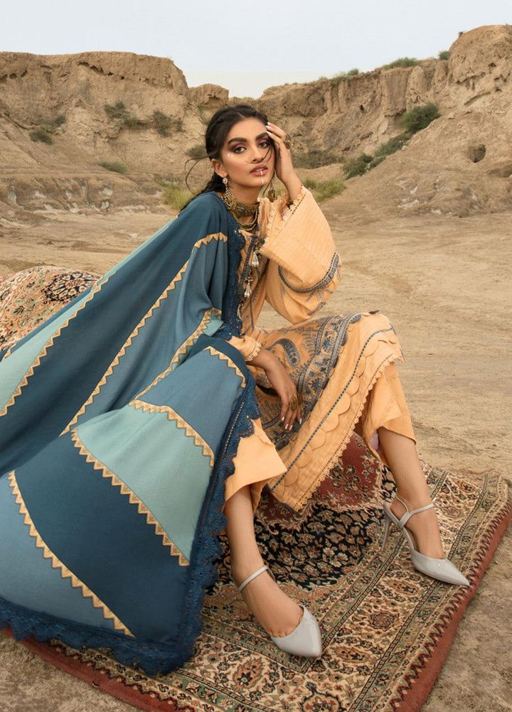 Ittehad Textiles Embroidered Dobby Suits Unstitched 3 Piece IT21WP 03 ISSIZ - Winter Collection