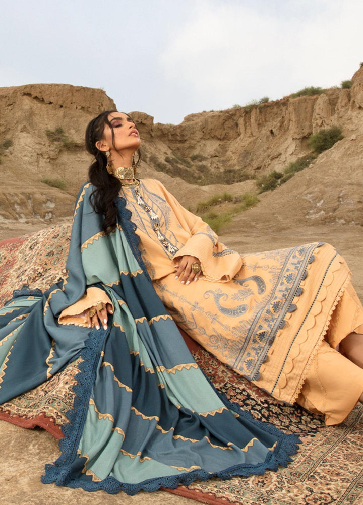 Ittehad Textiles Embroidered Dobby Suits Unstitched 3 Piece IT21WP 03 ISSIZ - Winter Collection