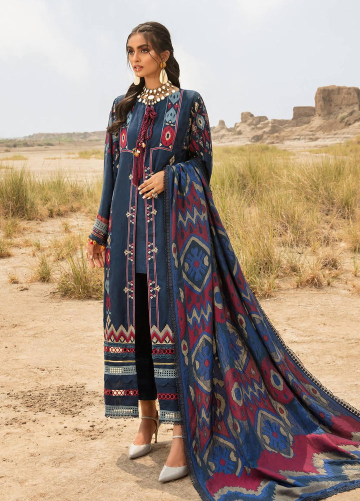 Ittehad Textiles Embroidered Jacquard Suits Unstitched 3 Piece IT21WP 05 DERIN - Winter Collection