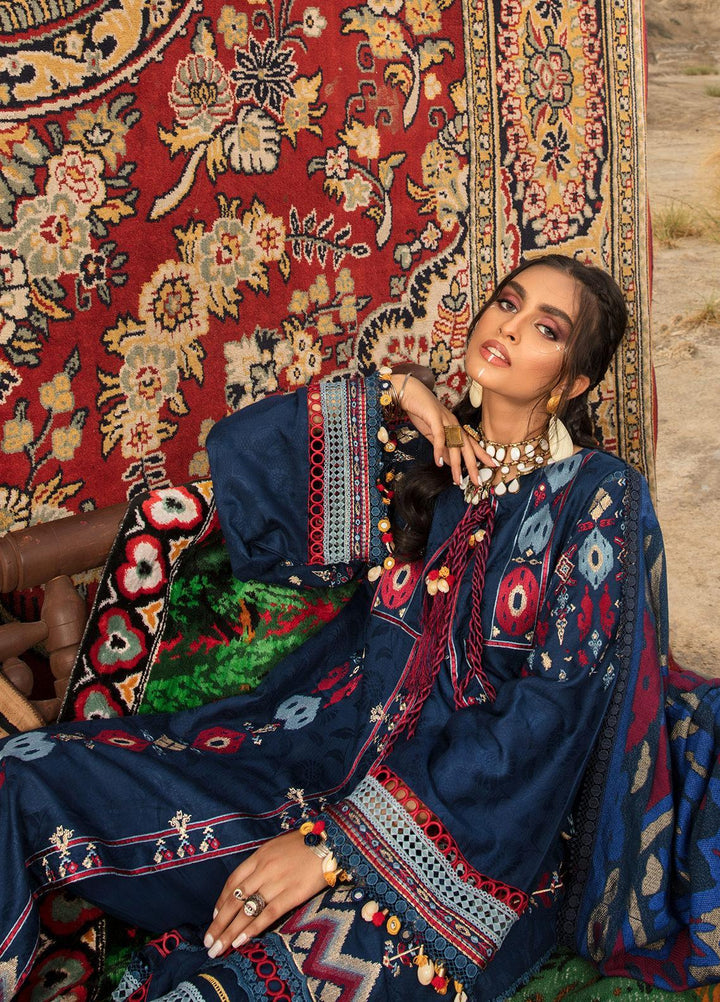 Ittehad Textiles Embroidered Jacquard Suits Unstitched 3 Piece IT21WP 05 DERIN - Winter Collection