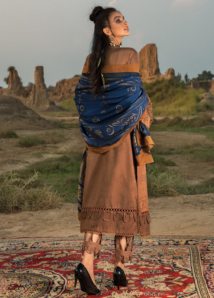 Ittehad Textiles Embroidered Jacquard Suits Unstitched 3 Piece IT21WP 06 CUIR - Winter Collection