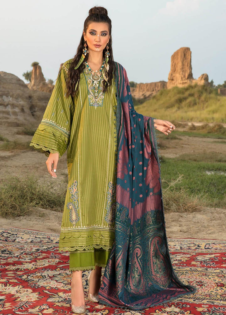 Ittehad Textiles Embroidered Missouri Suits Unstitched 3 Piece IT21WP 11 CIMEN - Winter Collection