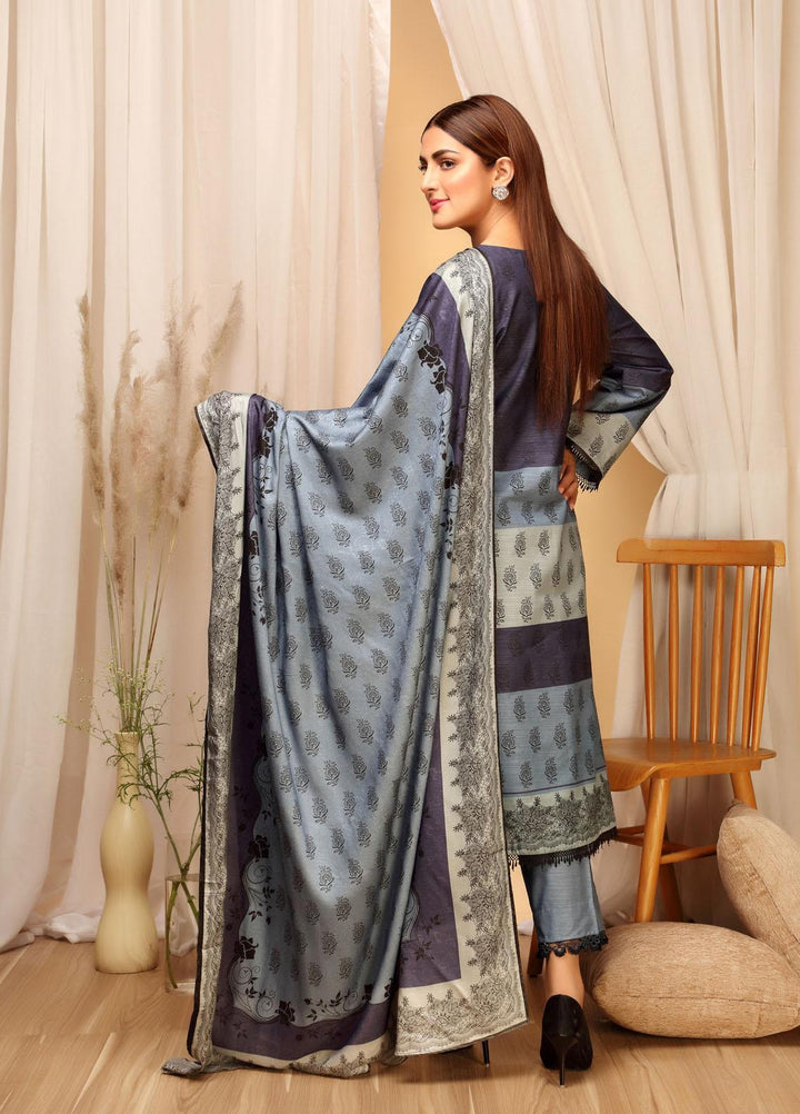 Ittehad Textiles Printed Khaddar Suits Unstitched 3 Piece IT21GK LF-GK-2102B - Winter Collection