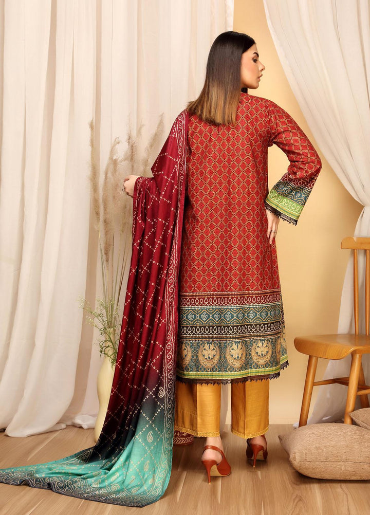 Ittehad Textiles Printed Khaddar Suits Unstitched 3 Piece IT21GK LF-GK-2103B - Winter Collection