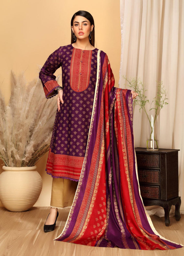 Ittehad Textiles Printed Khaddar Suits Unstitched 3 Piece IT21GK LF-GK-2104A - Winter Collection