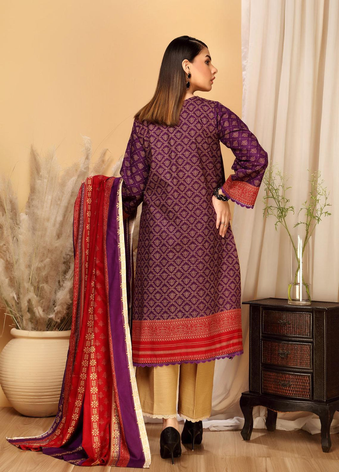 Ittehad Textiles Printed Khaddar Suits Unstitched 3 Piece IT21GK LF-GK-2104A - Winter Collection